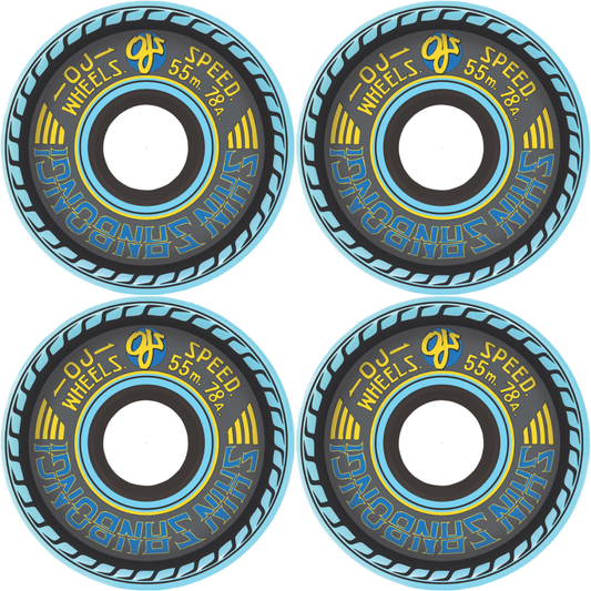 55mm OJ Wheels Shin Sanbongi Mini Super Juice Blue 78a