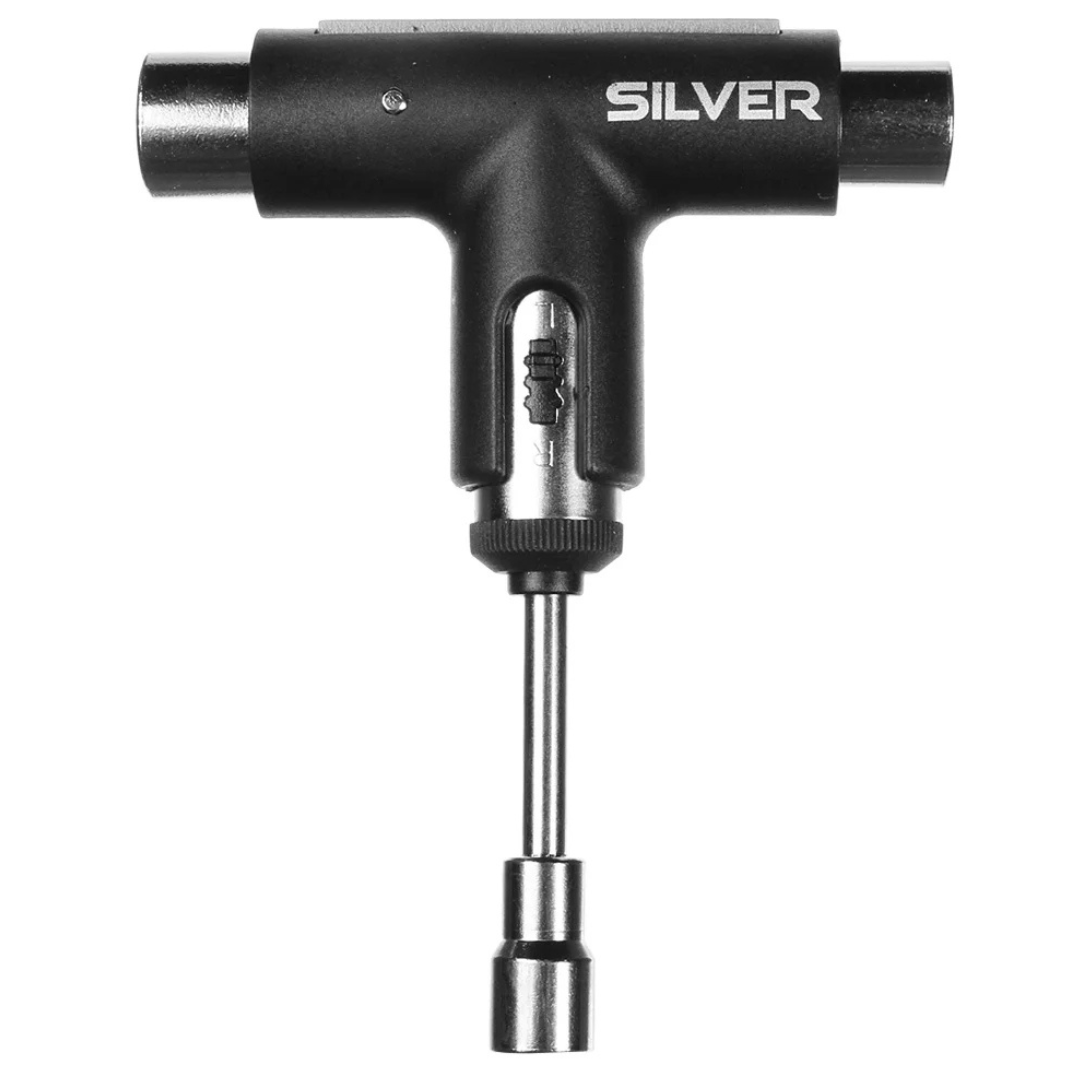 Silver Skate Tool - Black