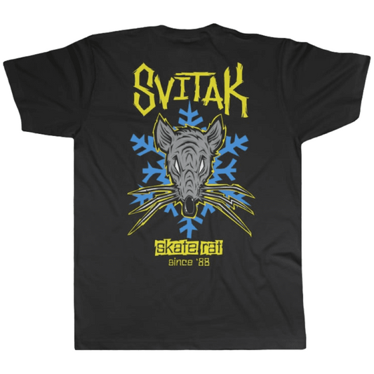 Street Plant Kristian Svitak Skate Rat T-Shirt - Black