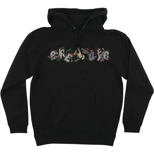 Creature Skateboards Slab DIY Hoodie - Black