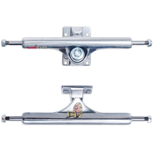 10.0" Slappy Trucks Curb Killer ST1 Inverted Polished Trucks