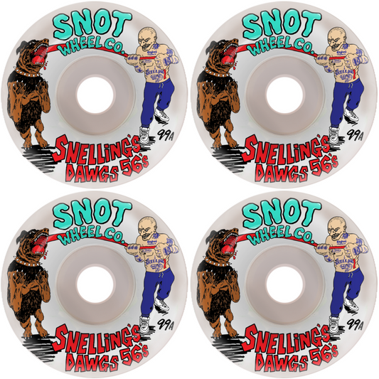 *PRE-ORDER* 56mm Snot Wheels Snelling's Dawgs 99a