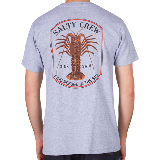 Salty Crew Spiny Standard Short Sleeve T-Shirt - Athletic Heather