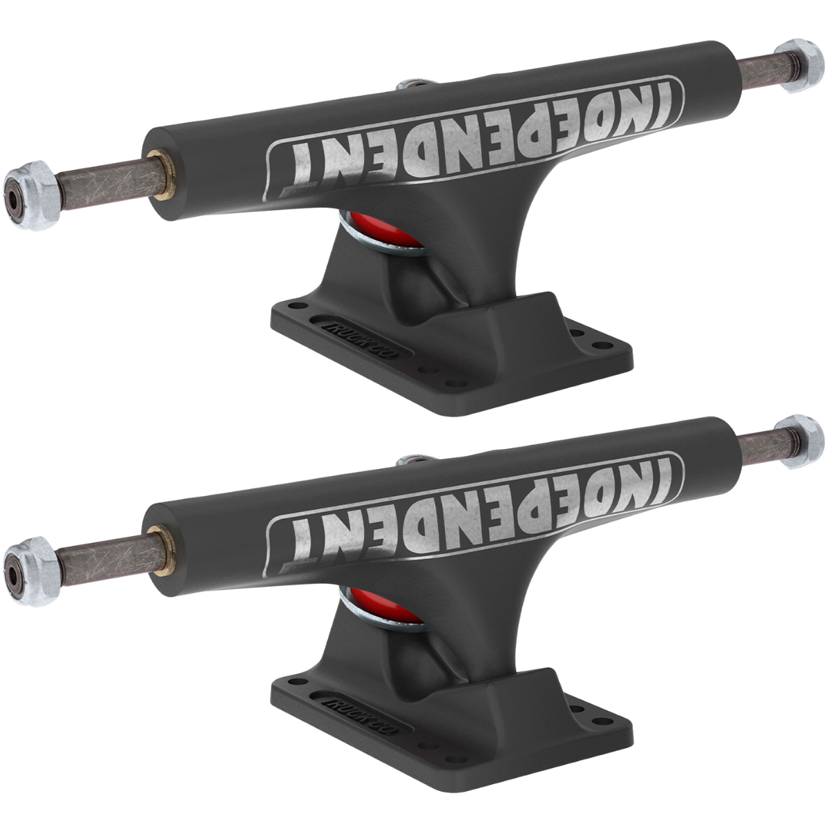 215 Independent Stage 4 Hollow Full Bar Black Standard Skateboard Trucks (10.0")