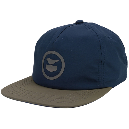 Jetty Stow Snapback Hat - Navy