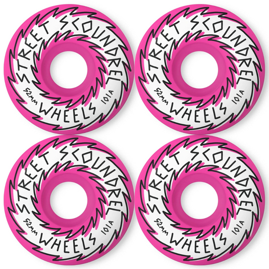 52mm Street Scoundrel Street Plant Wheels Pink 101a