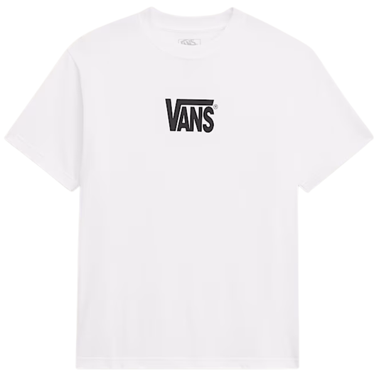 Vans Skateboarding Stretch Logo T-Shirt - White / Black