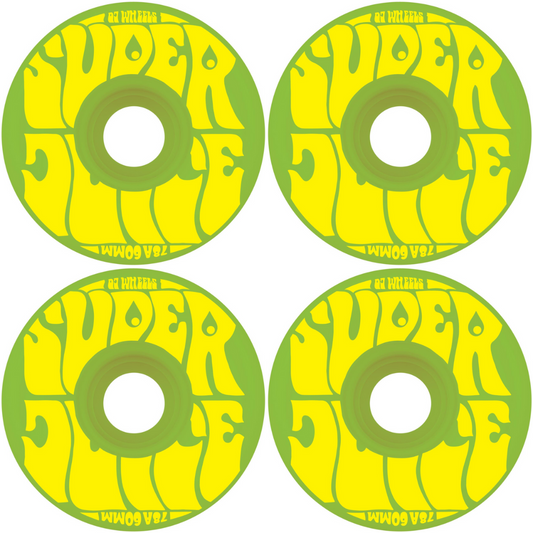 60mm OJ Wheels Super Juice Green 78a