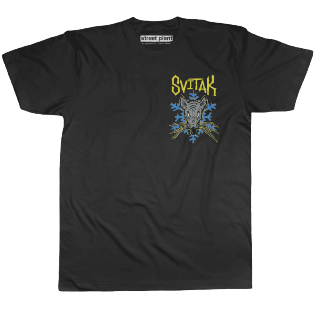 Street Plant Kristian Svitak Skate Rat T-Shirt - Black