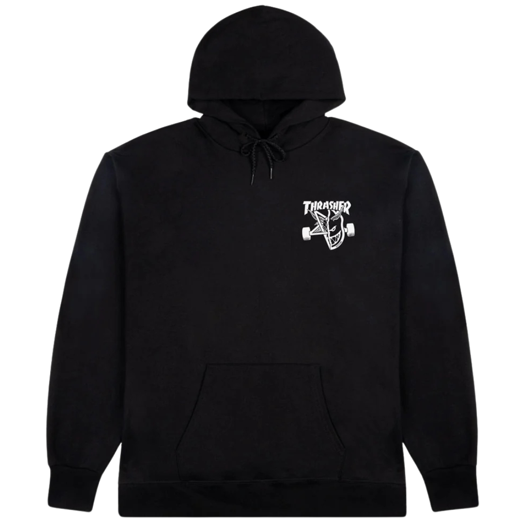 Thrasher Magazine x Spitfire Wheels Classic Swirl Hoodie - Black