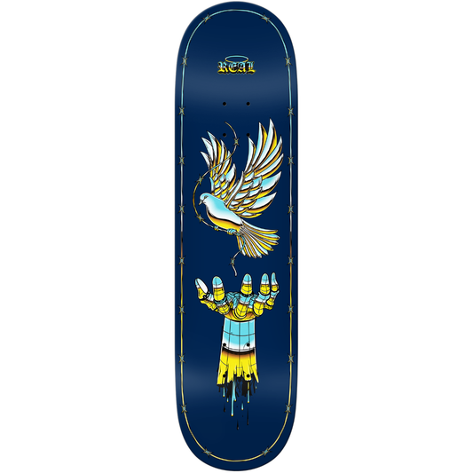 8.5" Real Synthetic Peace Skateboard Deck