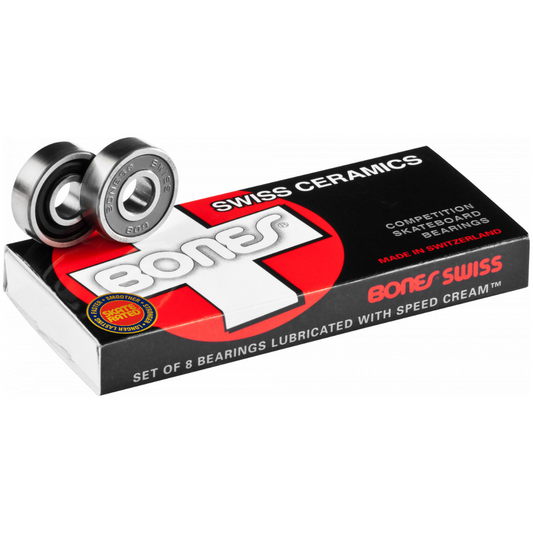 Bones Swiss Ceramic Skateboard Bearings - Ceramics