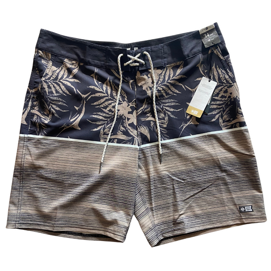 Salty Crew Tandem Board Shorts - Asphalt