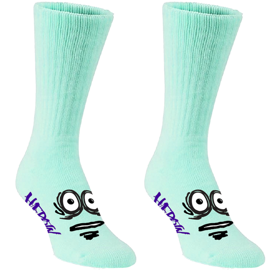 Heroin Skateboards Big Egg Socks - Teal