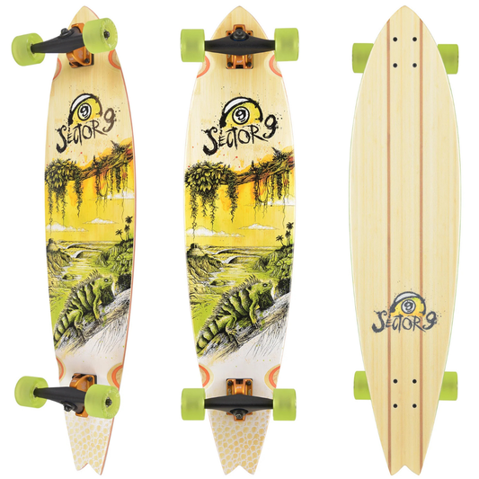 Sector 9 Offshore Temple Complete Longboard