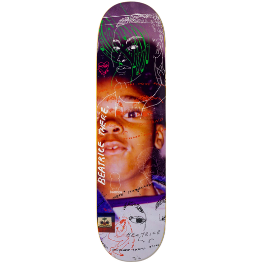 8.25" There Skateboards Skate Shop Day 2026 Beatrice Domond Fade Guest Board