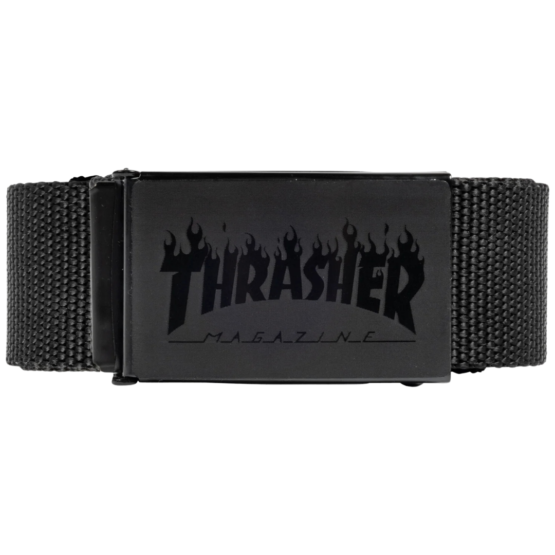 Thrasher Magazine Flame Belt - Black