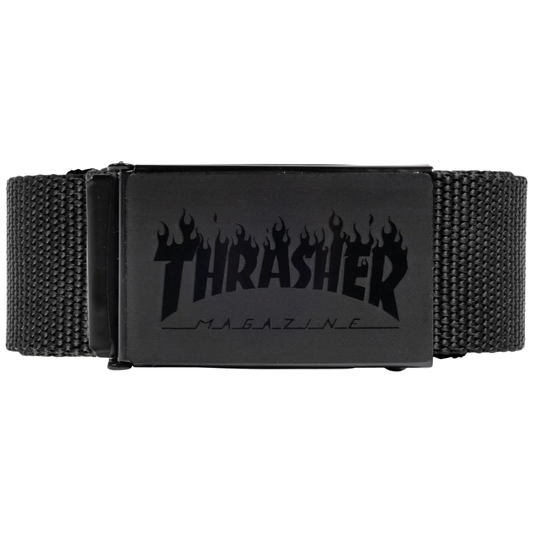 Thrasher Magazine Flame Belt - Black