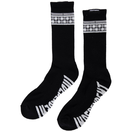 Independent Trucks Tile Span Crew Socks - Black