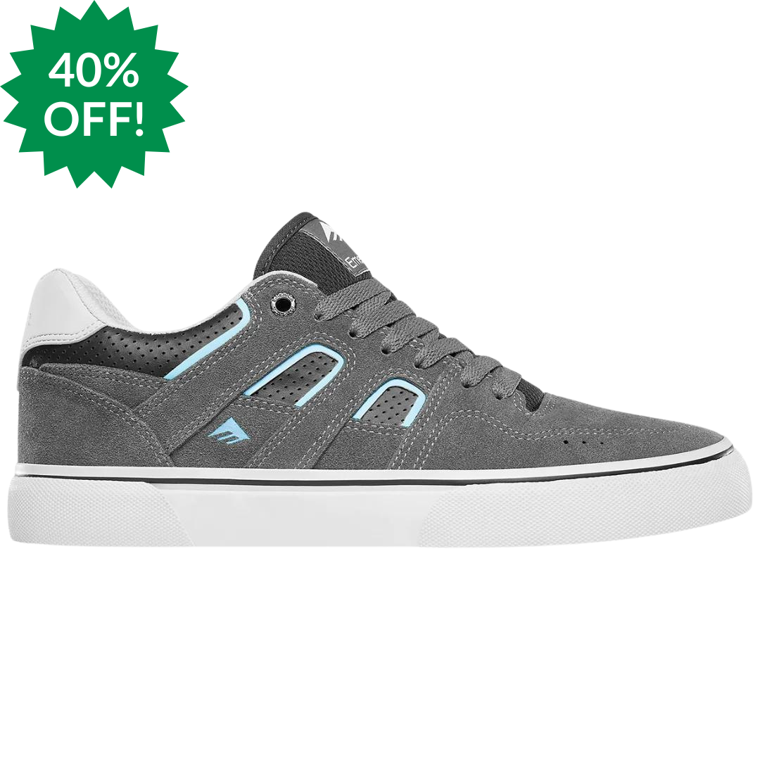 Emerica Tilt G6 Vulc Grey Skate Shoes