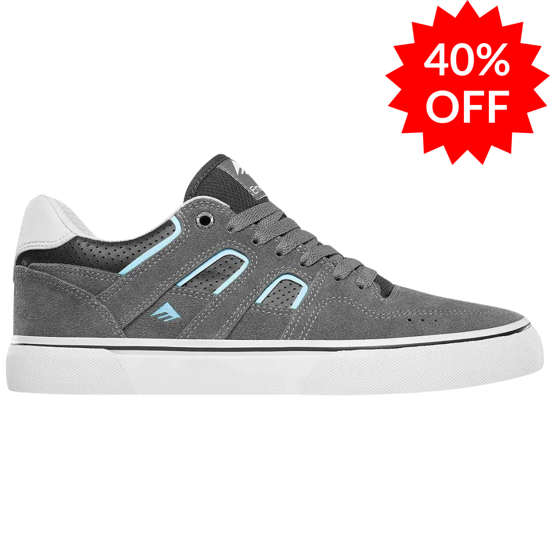 Emerica Tilt G6 Vulc Grey Skate Shoes