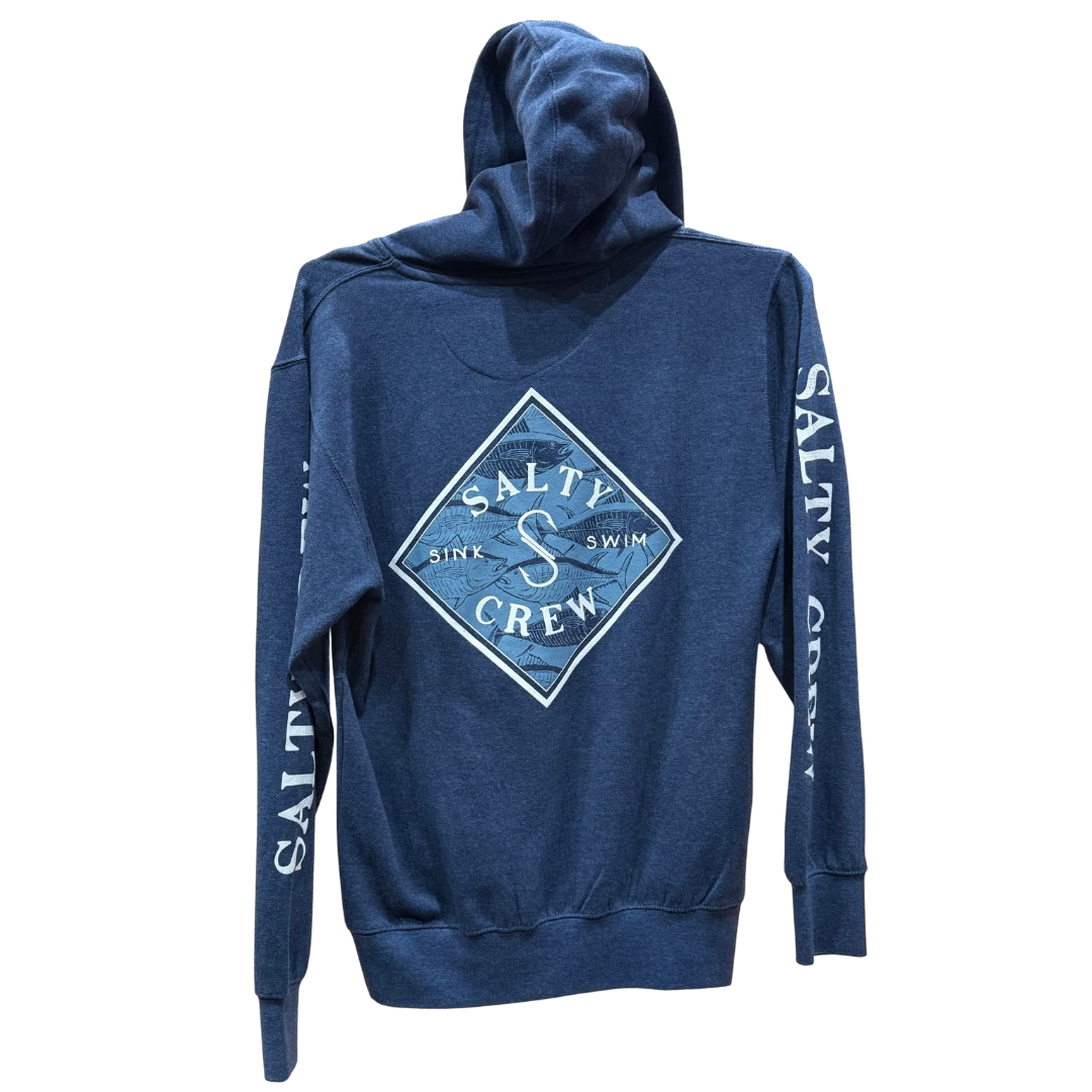 Salty Crew Tippet Refuge Fleece Hoodie - Navy Heather