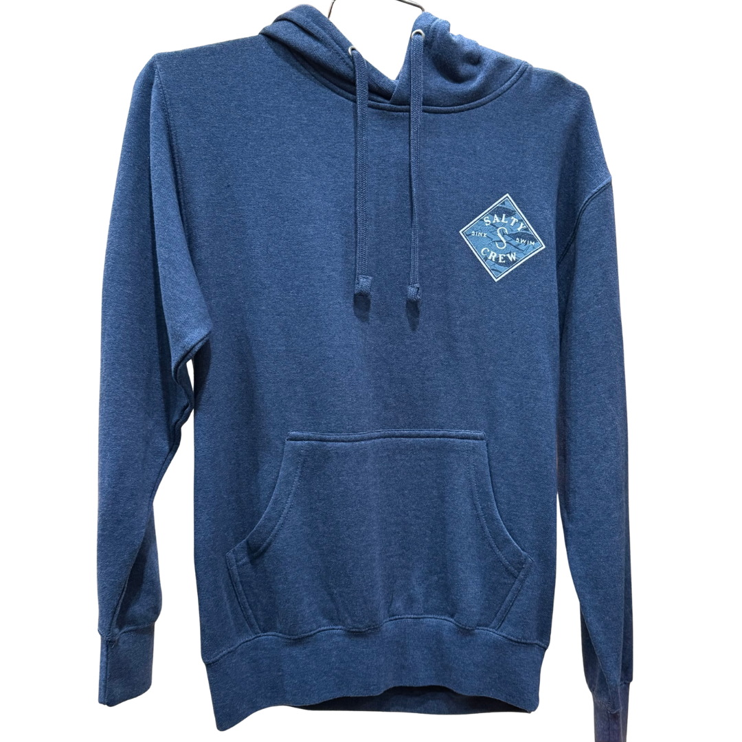 Salty Crew Tippet Refuge Fleece Hoodie - Navy Heather
