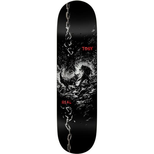 8.25" Real Toby Ryan Dog Bite Skateboard Deck