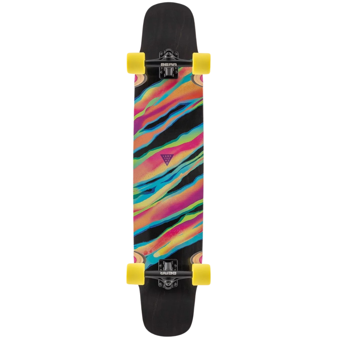 39.9" Landyachts Tony Danza Spectrum Longboard Complete