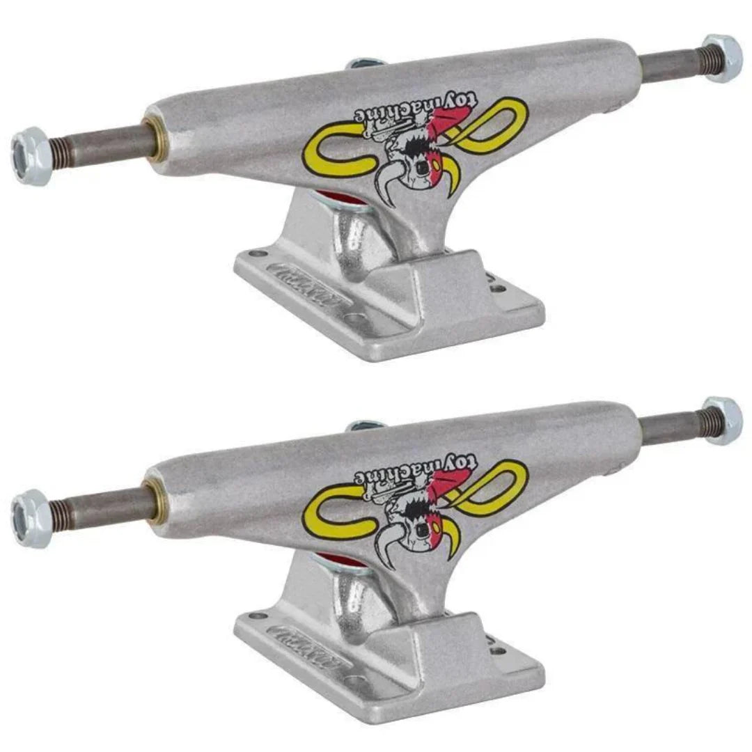 159 Independent Trucks x Toy Machine Standard Silver Trucks 8.75" (Set of 2)