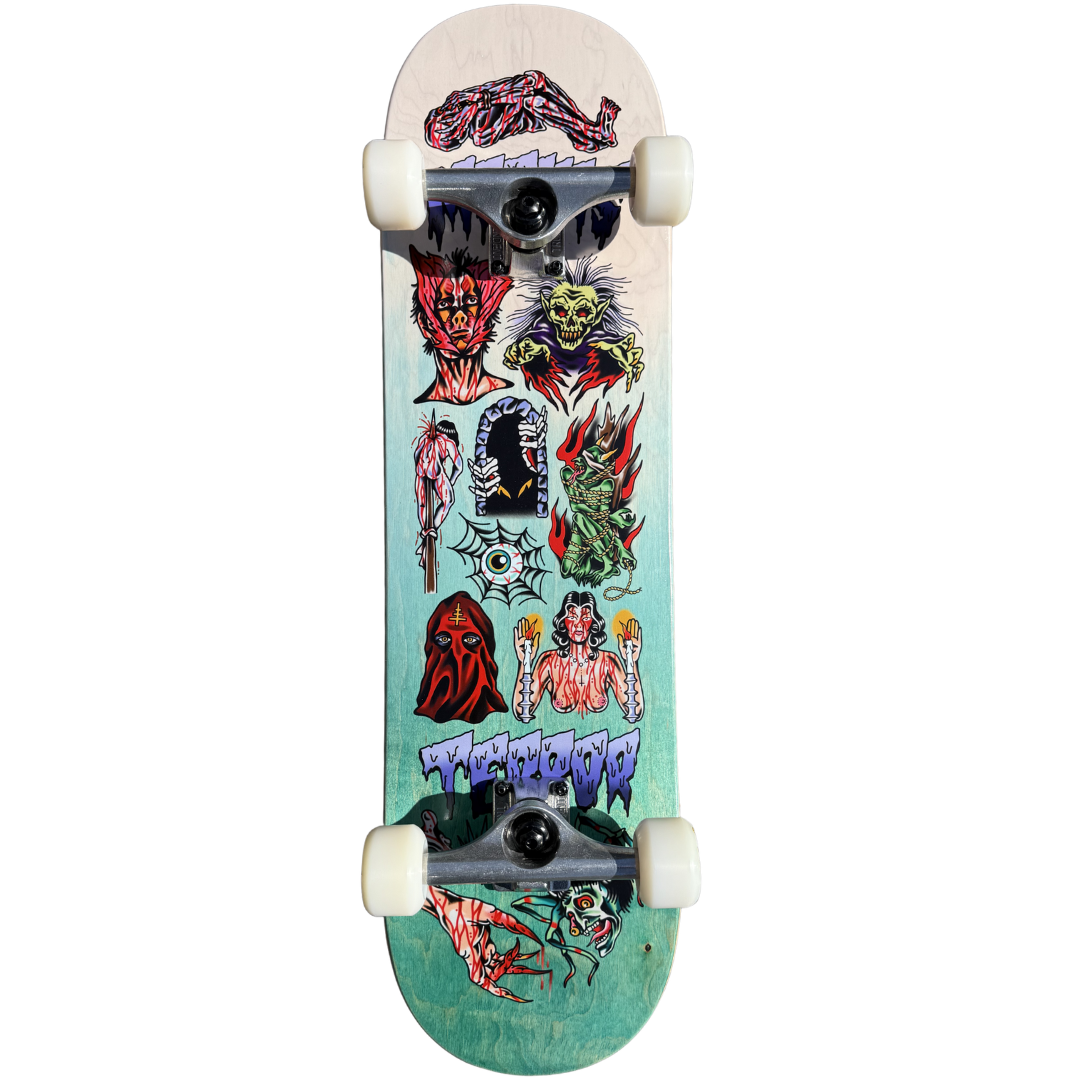 8.25" Terror Of Planet X Mathis Jordan Rain Complete Skateboard