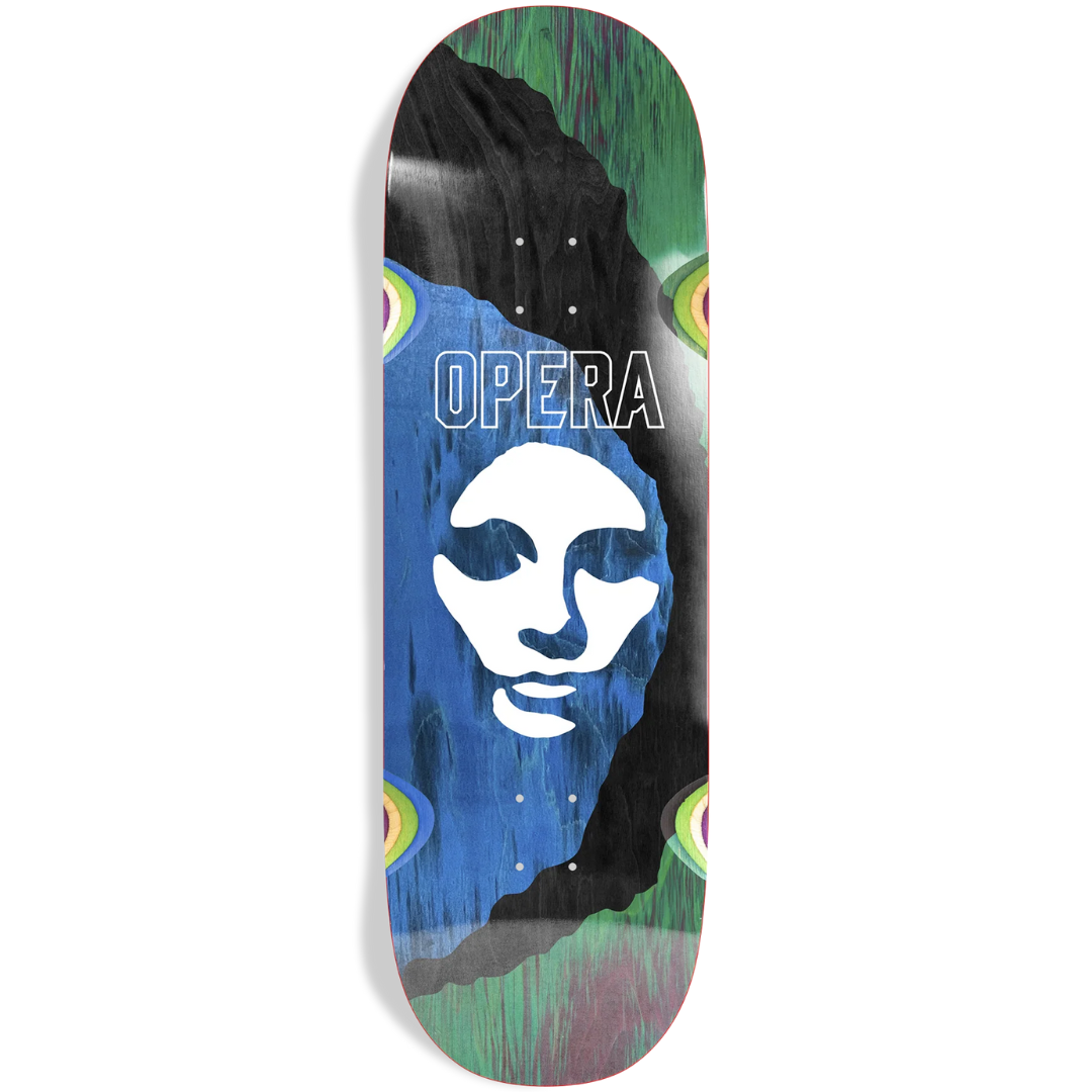 9.0" Opera Triple Torn Big Mask Skateboard Deck