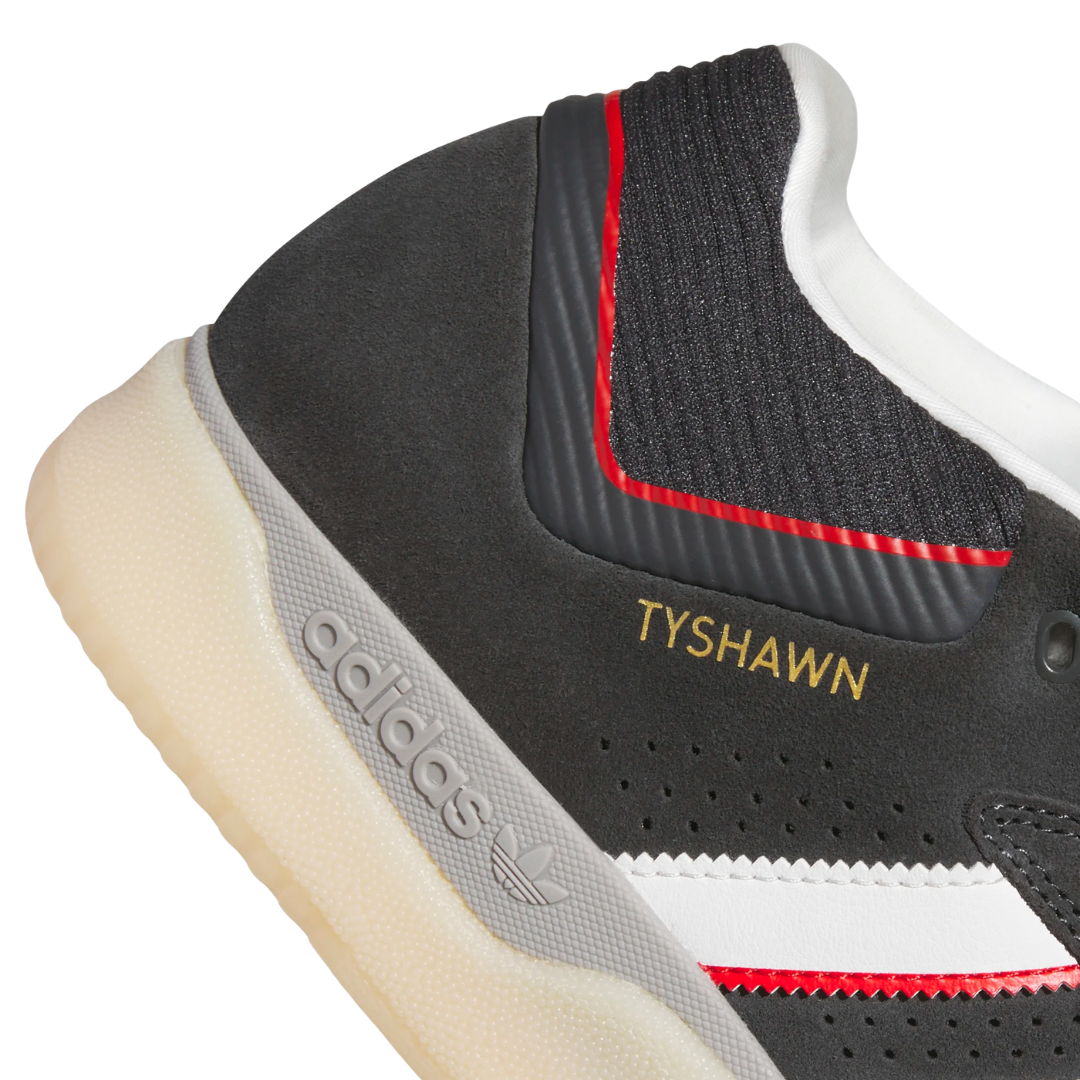 Adidas Skateboarding Tyshawn Carbon Grey / White Shoes