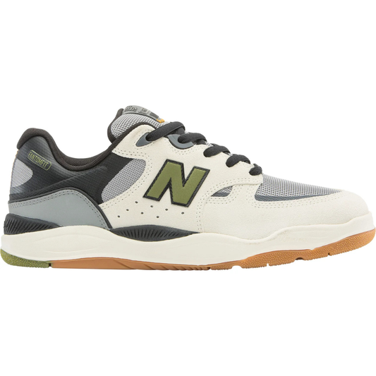 New Balance Numeric 1010 Tiago Lemos Skate Shoes - Sea Salt / Olive - UN1010B