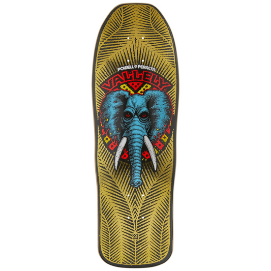 10" Powell Peralta Mike Vallely OG Elephant Gold Foil Deck