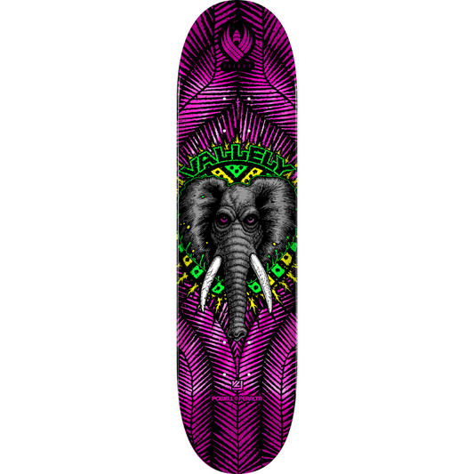 8.63" Powell Peralta Flight Mike Vallely Elephant Pink Foil Skateboard Deck