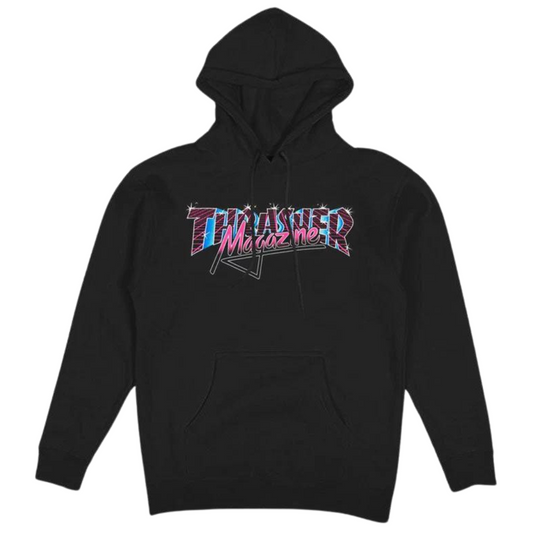 Thrasher Magazine Vice Logo Hoodie - Black