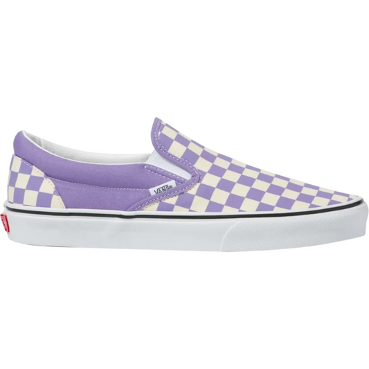 Vans Classic Slip-On Checkerboard Chalk Violet / White