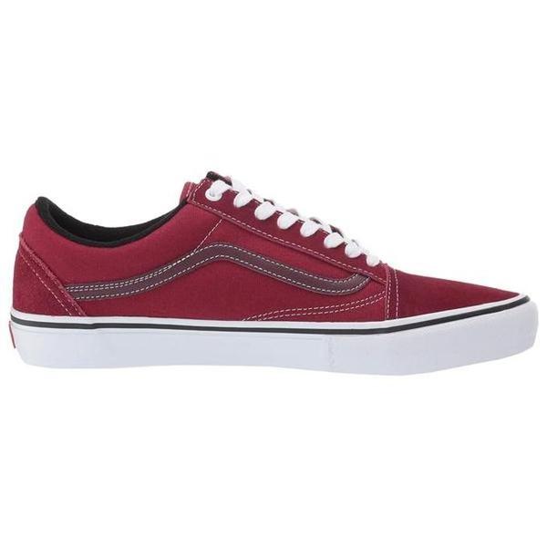 Vans Skate Old Skool Pro Rumba Red / White Skate Shoes
