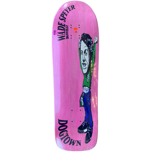 Dogtown Wade Speyer 'Victory' Reissue Deck 9.75" x 31.375" - Pink Stain