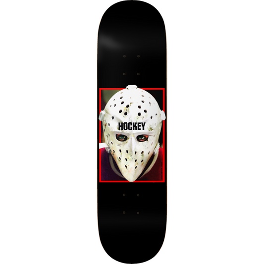 8.25" Hockey War On Ice Shape 1 Skateboard Deck - Black