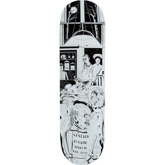 8.75" Metal Welcome Home Sanitarium Skateboard Deck