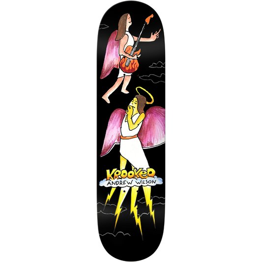 8.25" Krooked Andrew Wilson Angel Mini Series Skateboard Deck