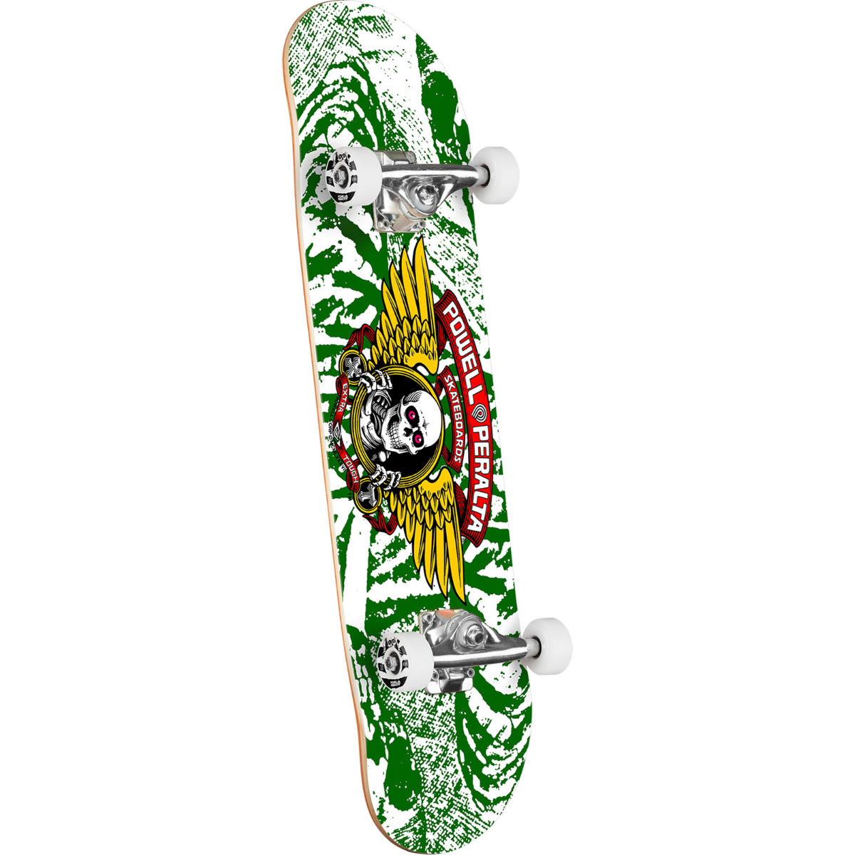 7.0" Powell Peralta Winged Ripper Birch Complete Skateboard - Green / White
