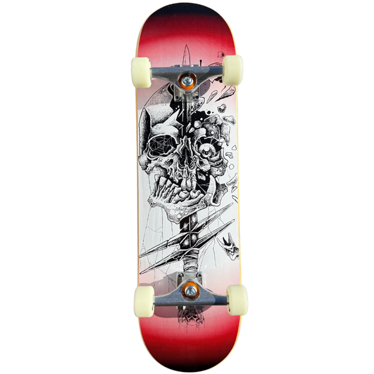 8.5" Deathwish Whiplash Complete Skateboard