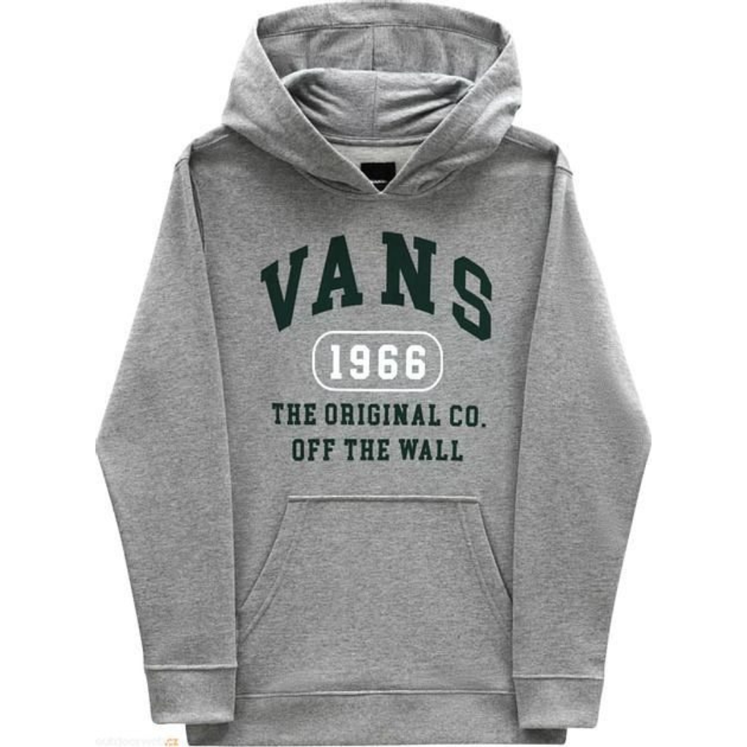 YOUTH Vans The Original Pull Over Hoodie Cement Heather Grey