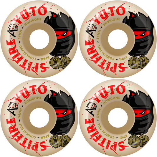 54mm April Skateboards x Spitfire Wheels Yuto Horigome F4 Formula Four Conical Full Skateboard Wheels 99a
