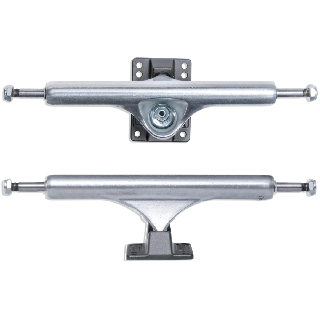 9.0" Slappy ST1 Hollow Lights Trucks (6 Hole Baseplate) Gunmetal