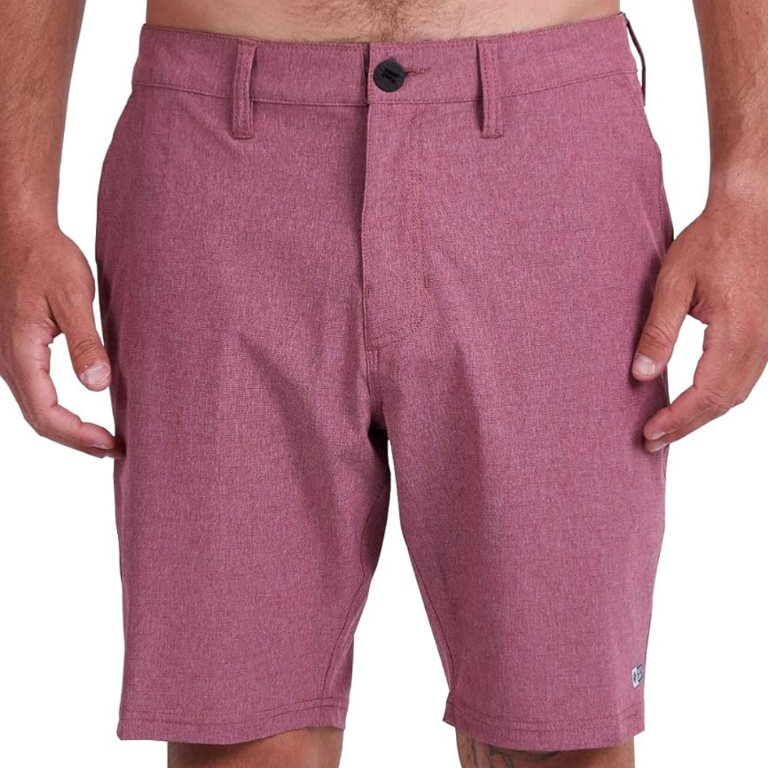 Salty Crew Drifter 21" Hybrid Walk Shorts - Plum