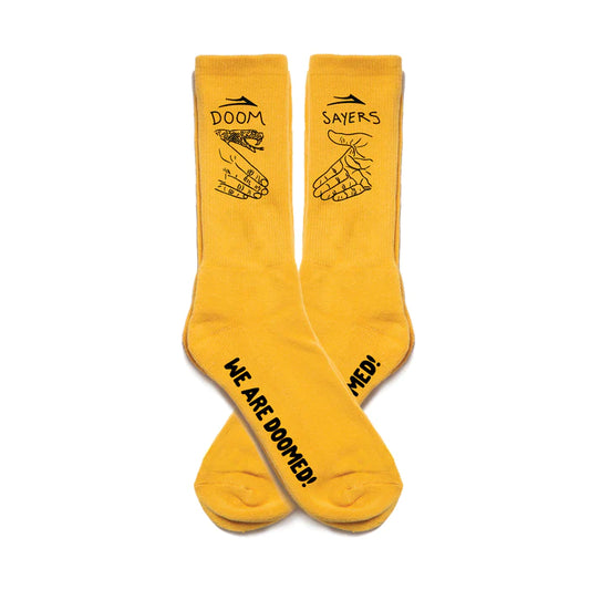 Lakai x Doomsayers Socks - Yellow / Black